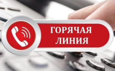 Горячая линия — 01 июня 2021 года с 09.00 до 16.00 час.