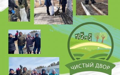 Чистый двор и День здоровья